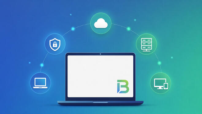Bravo IT Service Logo
